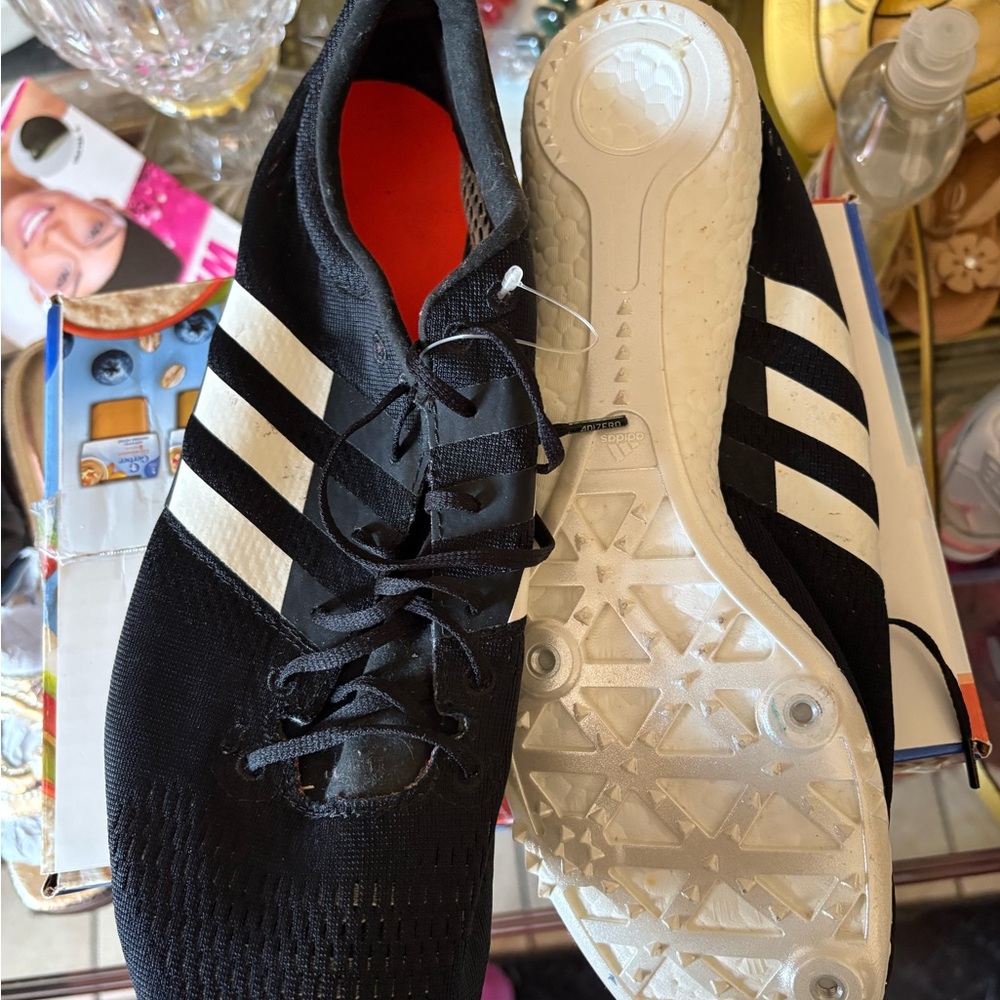 adidas Black & White Football/Rugby Cleats